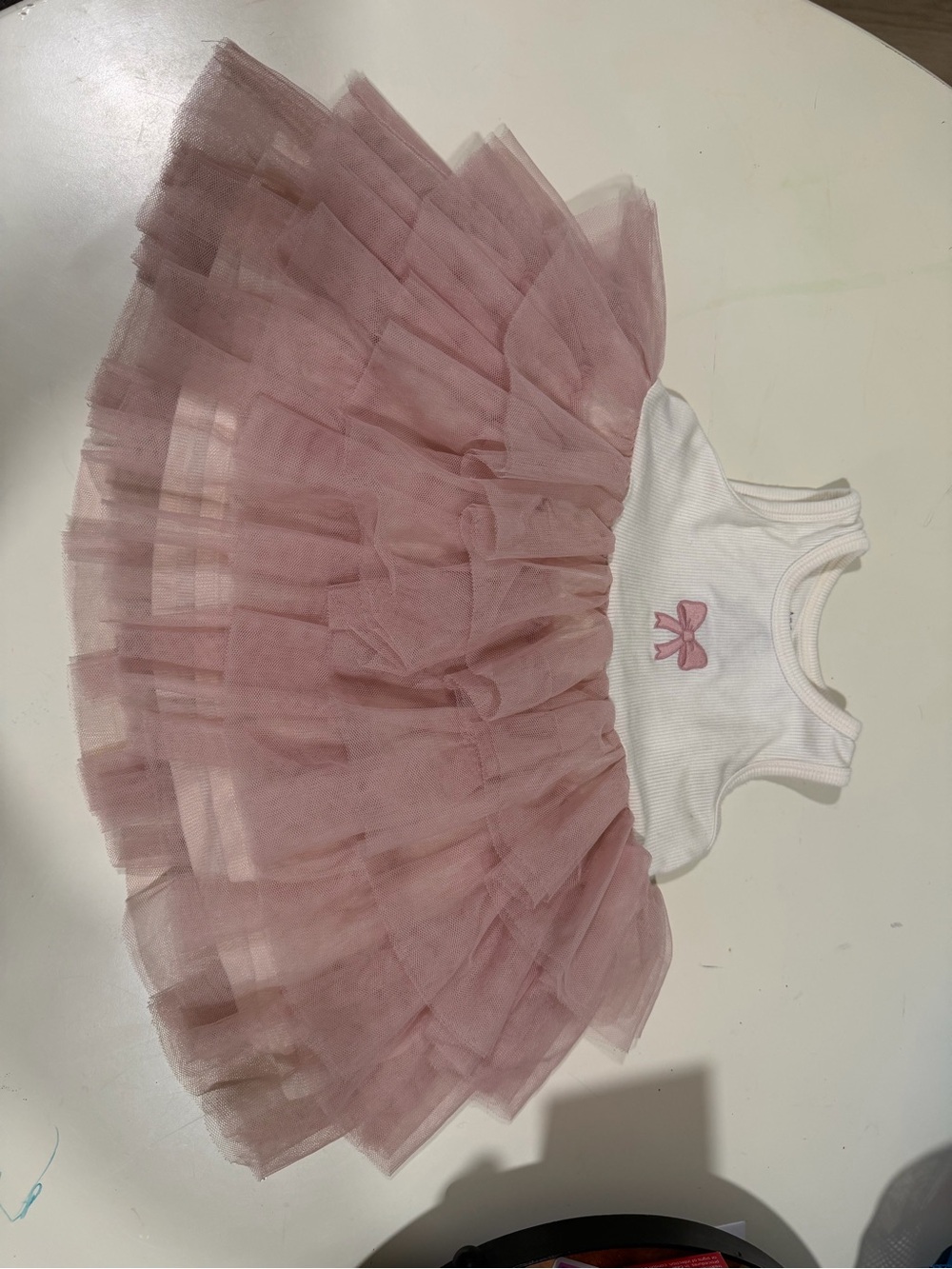 Angel Dear “bow” tulle dress, 2T